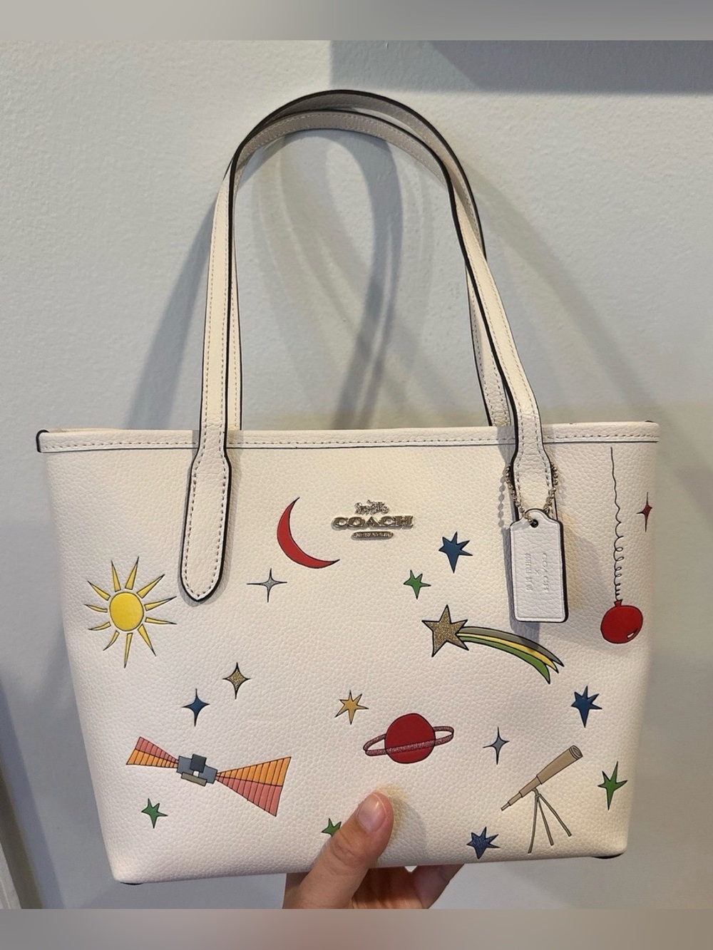 Coach x observed by us small city tote